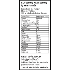Soyulmuş Kavrulmuş İç Yer Fıstığı 1000 g.
