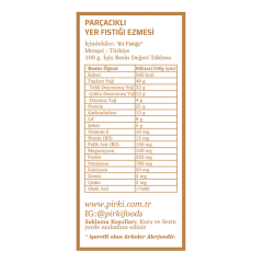 Parçacıklı Yer Fıstığı Ezmesi