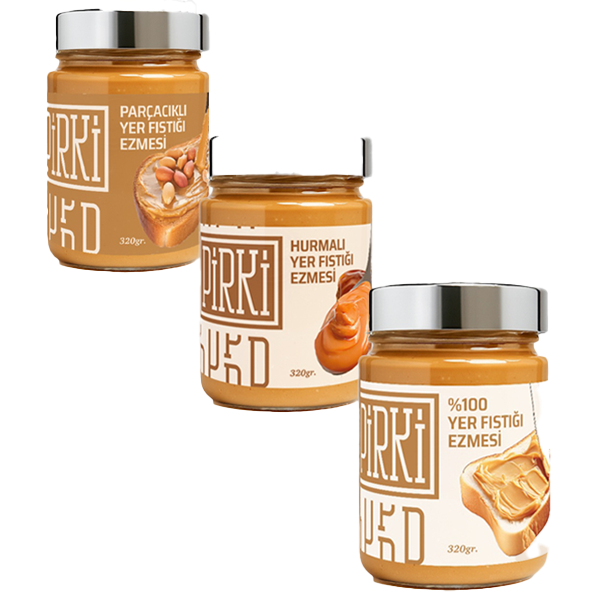 Yer Fıstığı Ezmesi Avantaj Paketi 3 × 320 g.